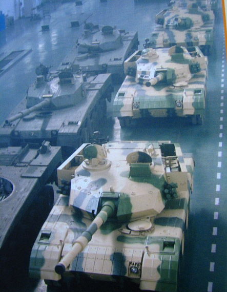 圖文:中國新型主戰坦克生產車間