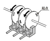 檢測滾動物體的起點