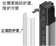 檢測面保護用正面防護罩