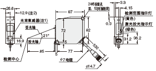 HL-C108□-BK HL-C108B-MK檢測頭