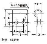 MS-SS3 MS-SS5 MS-SS8 (檢測(cè)頭安裝支架(另售))