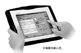 在制造現場可以立即使用的觸摸屏式控制臺