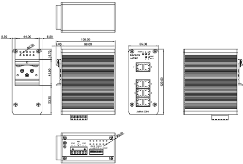 Korenix˼(ӼF) JetNet 3008 8ڰ׹I̫WQC